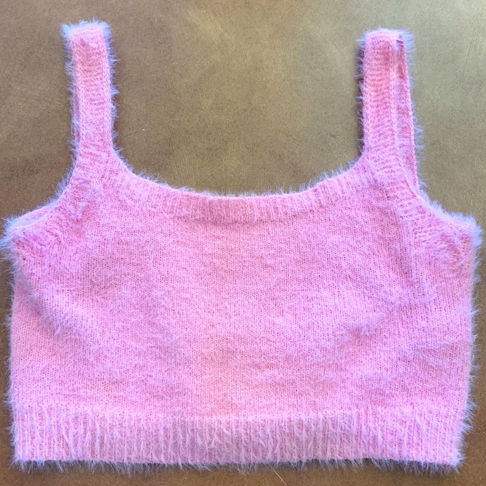 Pink Crop top